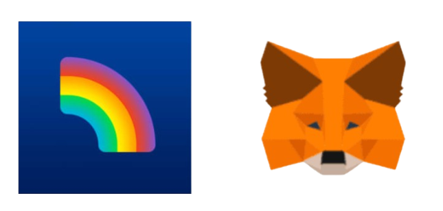 Rainbow Wallet y Metamask