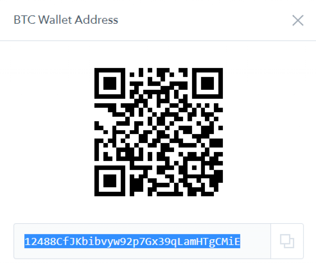 Bitcoin address. Dirección de Bitcoin. Enviar Bitcoin desde una billetera.