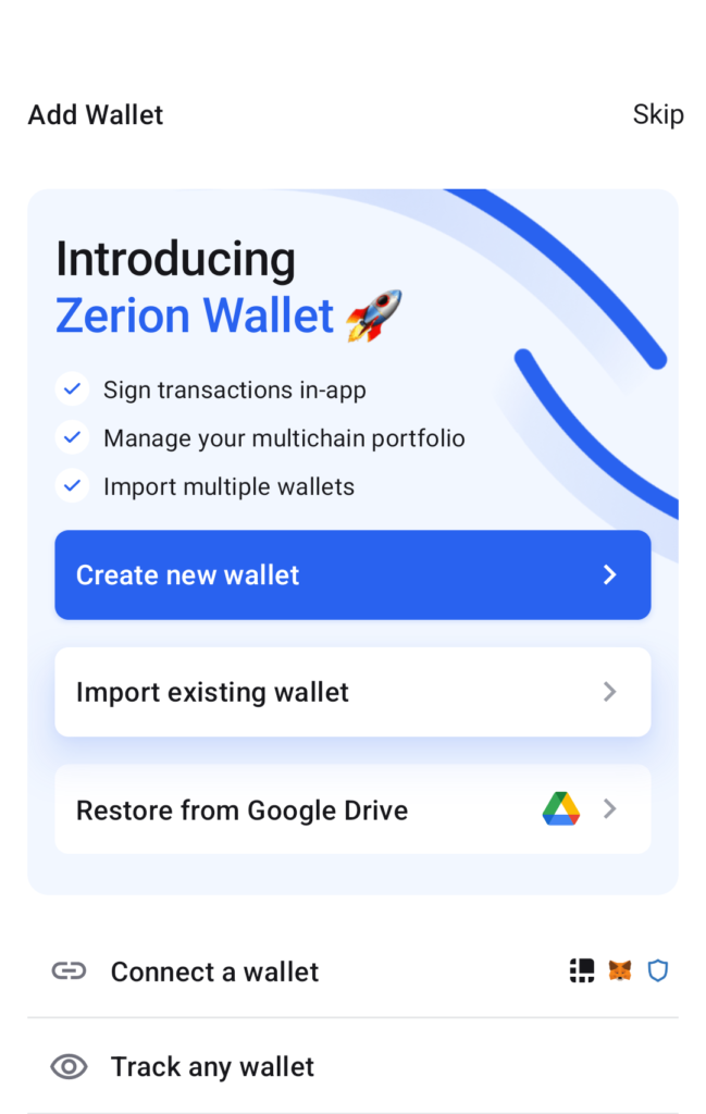 Zerion Wallet