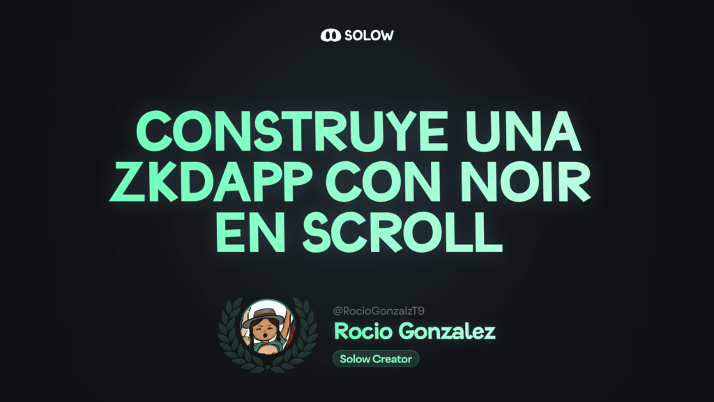 Tutoriales Web3 | Tutoriales @ Solow