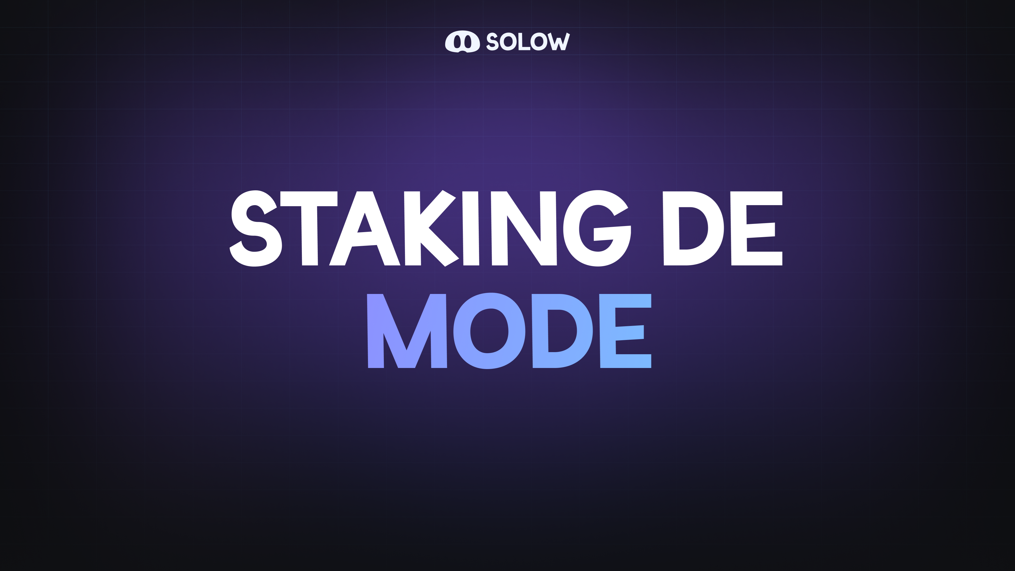 Staking de $MODE